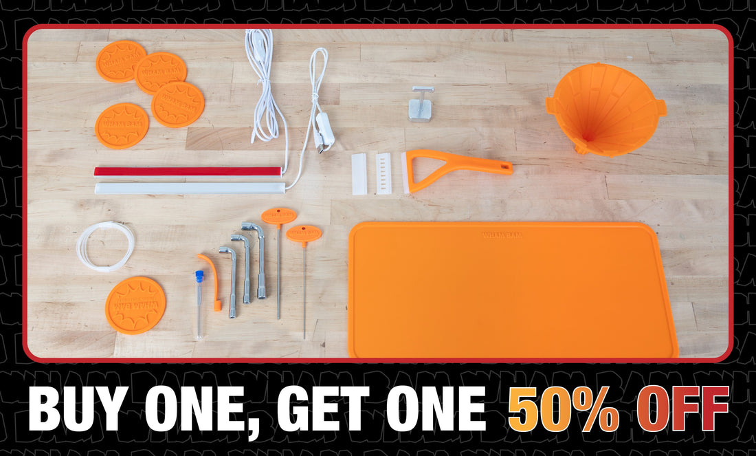 Buy One, Get One Half Off of Essential 3D Printing Tools & Gifts Under $20!