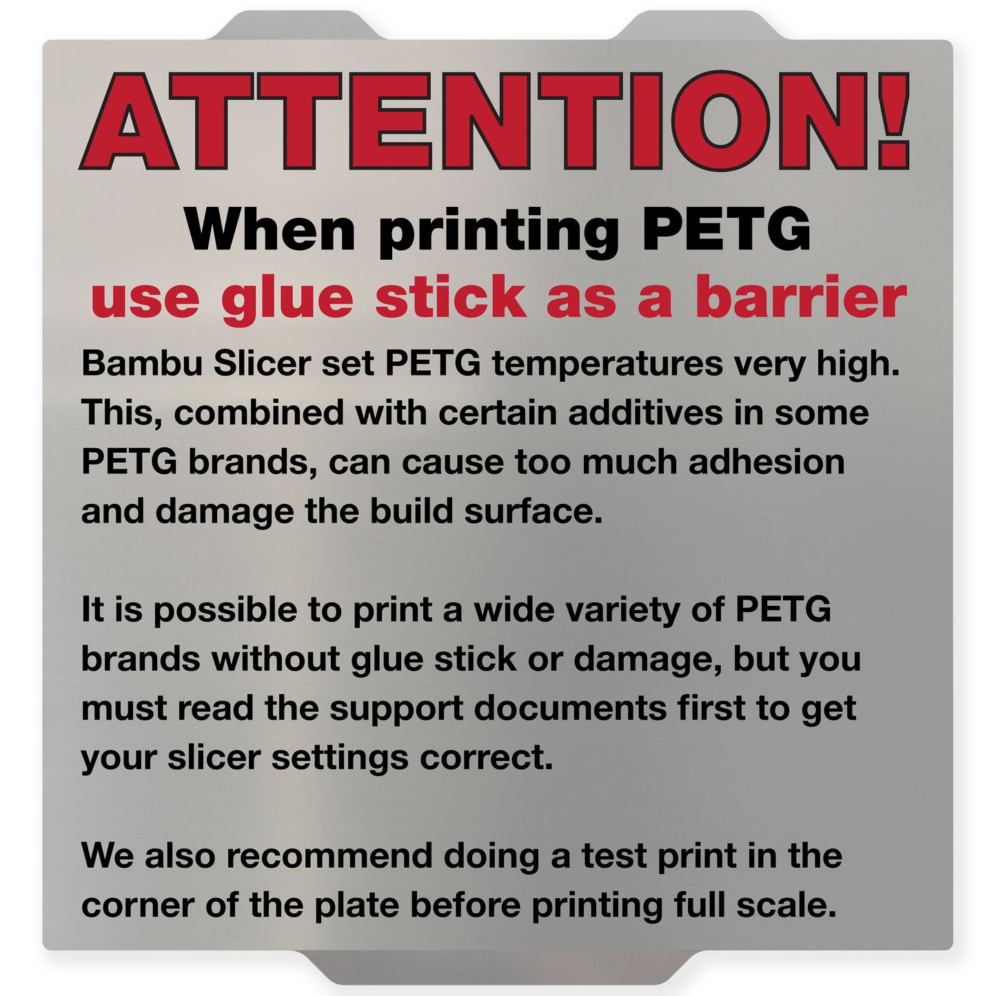 Flexi Plate with PEX - Bambu Lab A1 mini - 184 x 184