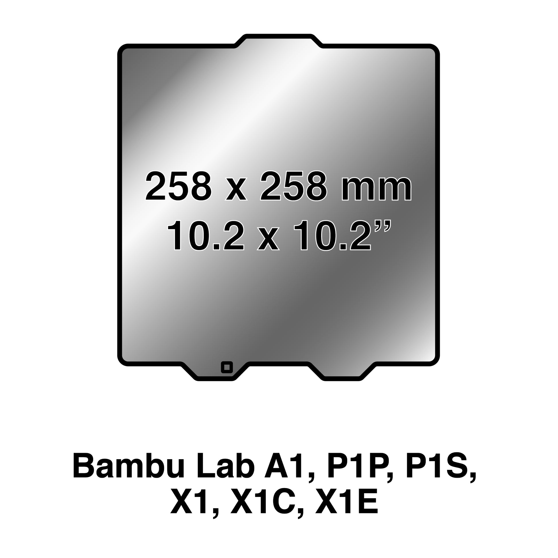 Set of 5 AruCo Textured PEI Plate Stickers - Bambu Lab Powder