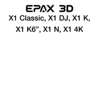 Kit - EPAX 3D X1 Series - 132 x 83