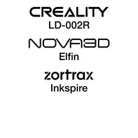 Kit - Creality LD-002R and Nova3D Elfin - 138 x 78
