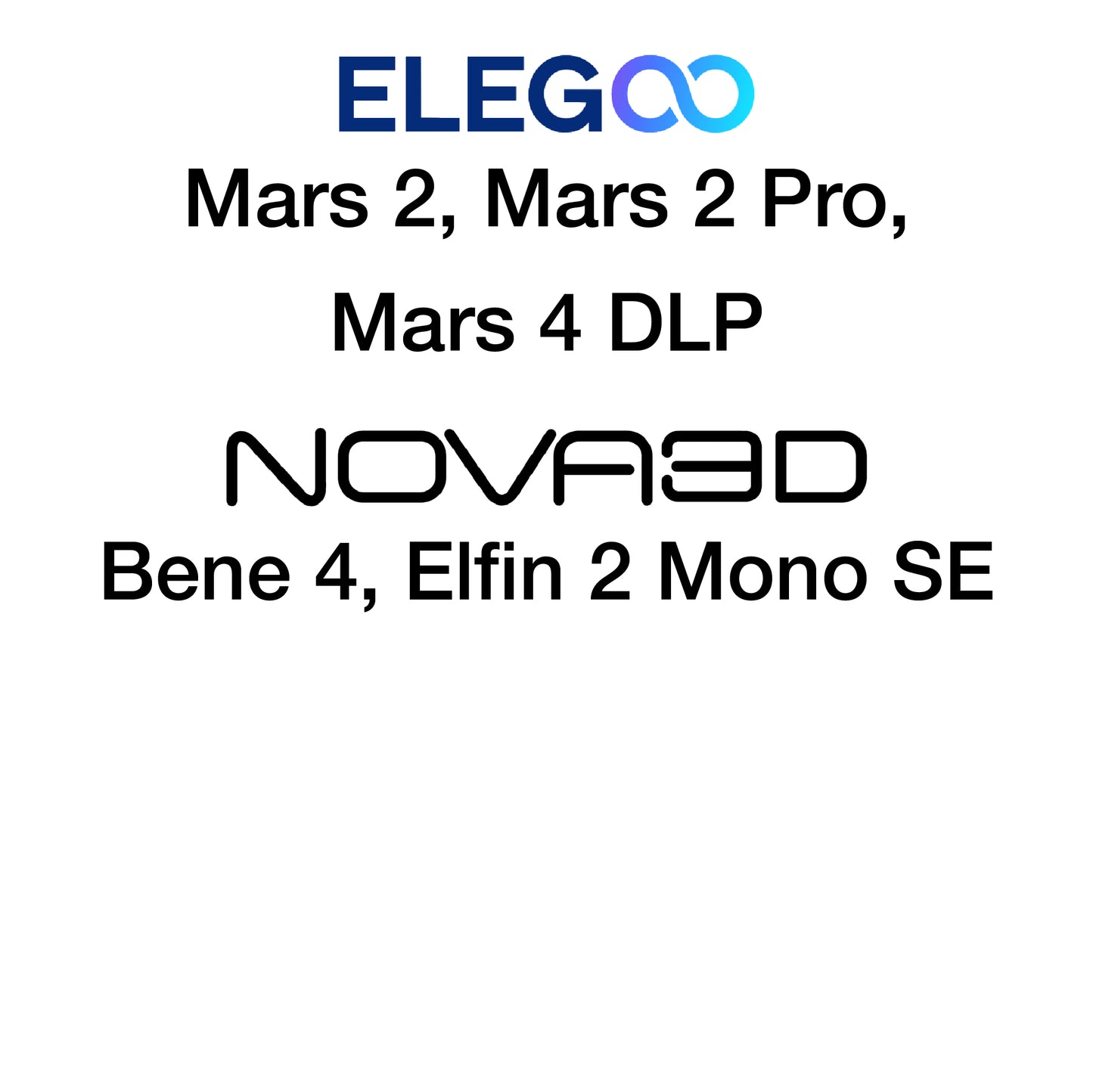 Kit - Elegoo Mars 2 and Elegoo Mars 4 DLP - 140 x 84