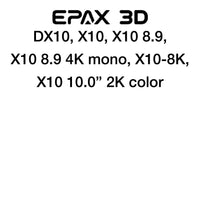 Kit - EPAX 3D DX10 and EPAX 3D X10 Series - 225 x 145