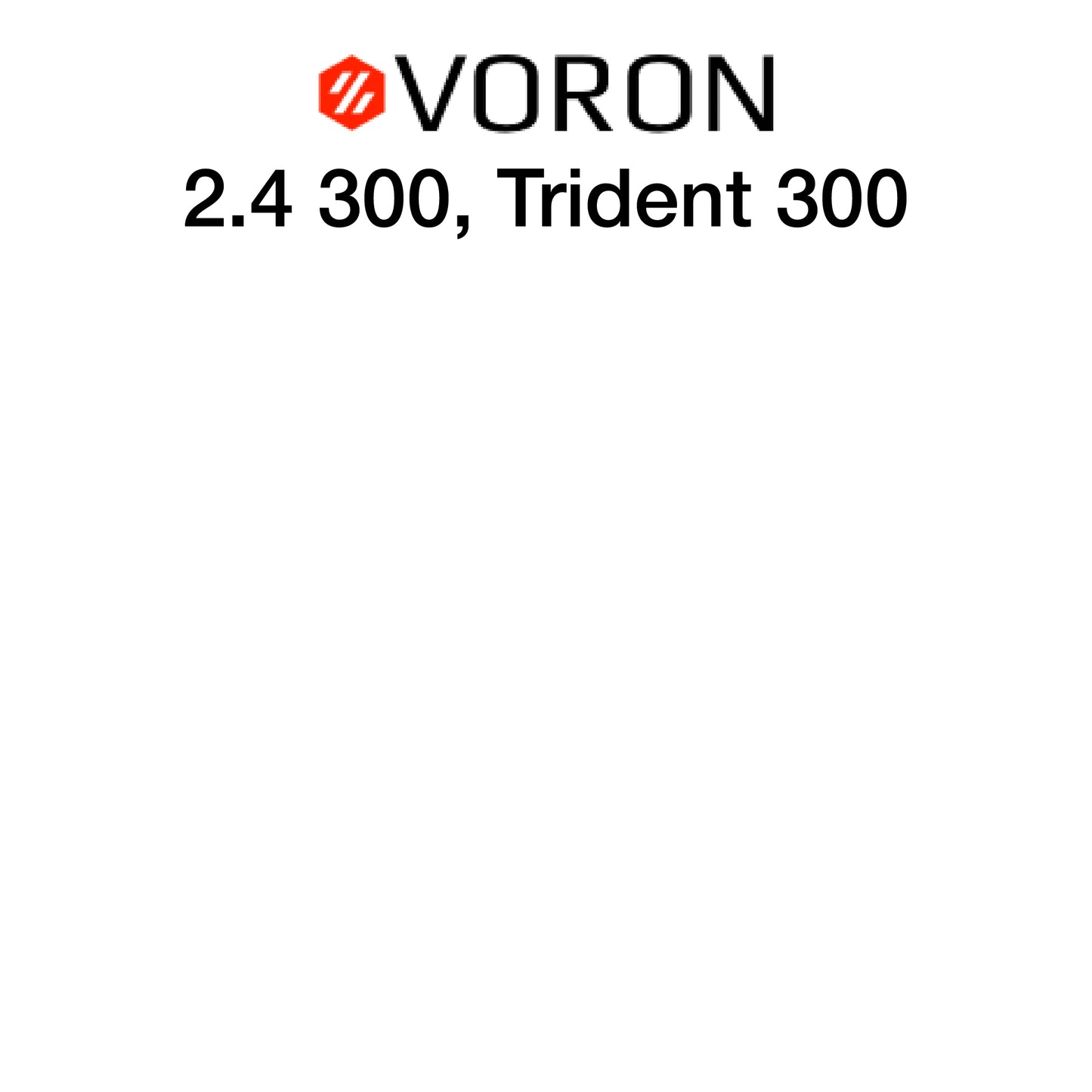 XTR Flexi Plate with PEX - VORON Trident 300 and 2.4 (300) - 305 x 305