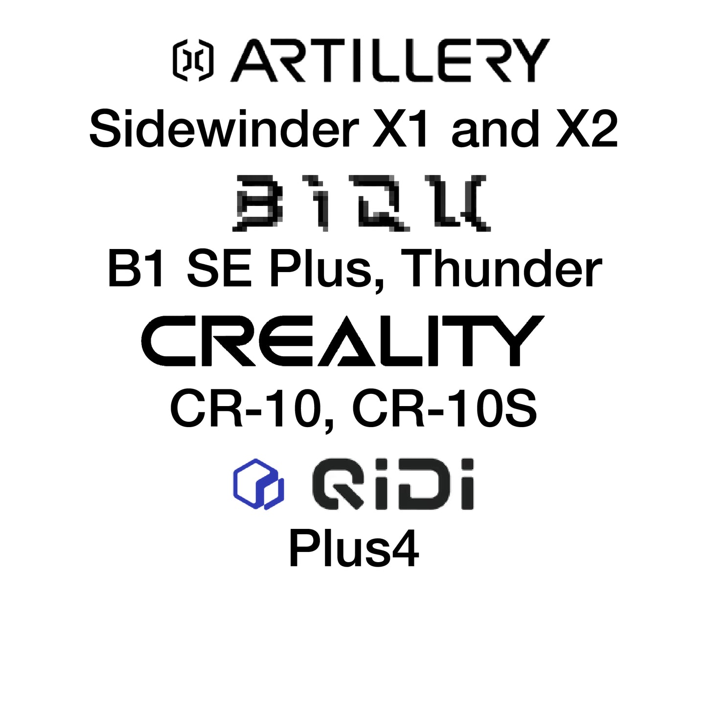 Kit with PEX - Creality CR-10, Artillery Sidewinder - 310 x 310