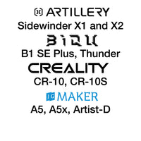 Kit with PEX - Creality CR-10, Artillery Sidewinder - 310 x 310