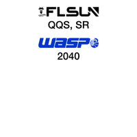 Flexi Plate with PEX - FLSUN QQ-S Pro and WASP 2040 - Ø265