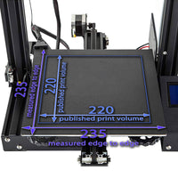Flexi Plate with PC - Creality CR 6 SE and Robo3D R1+ - 255 x 245