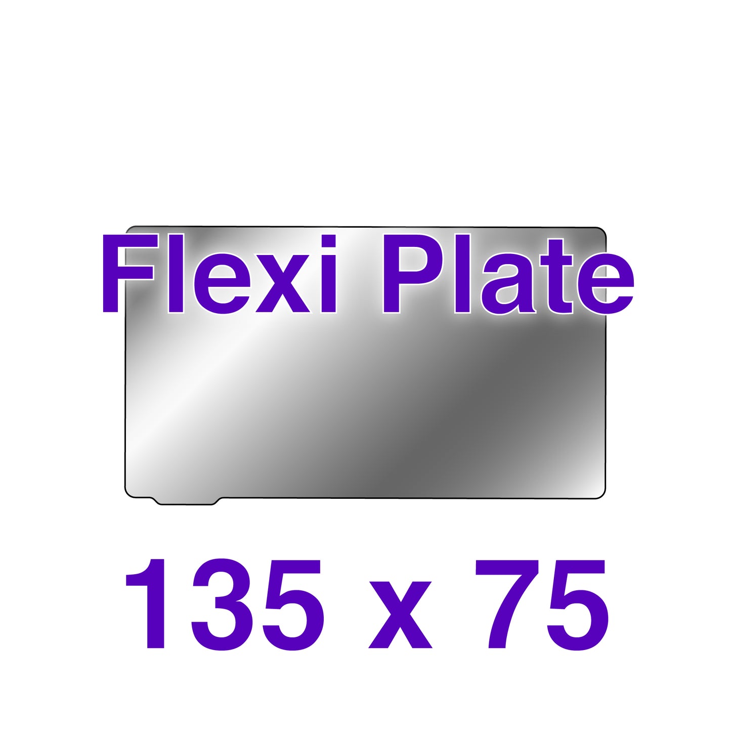 Flexi Plate - 135 x 75