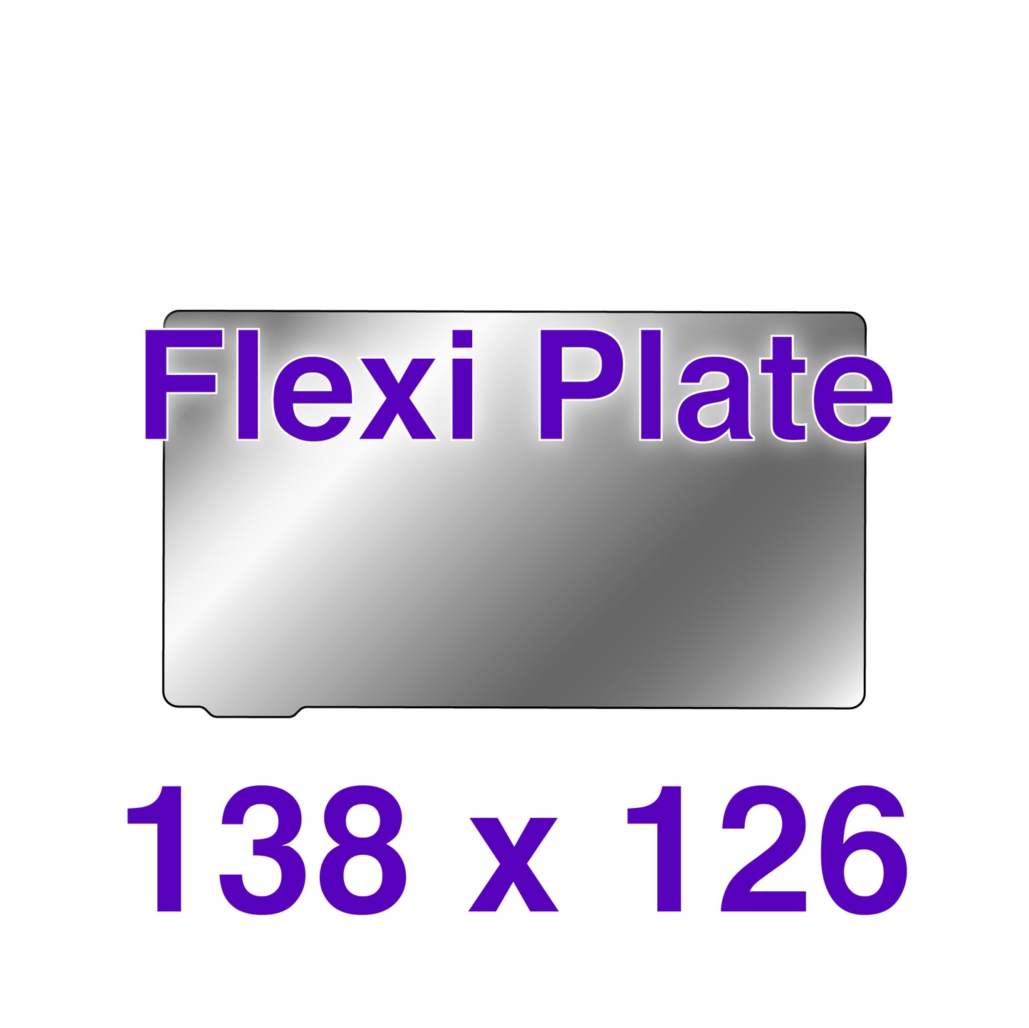 Flexi Plate - 138 x 126