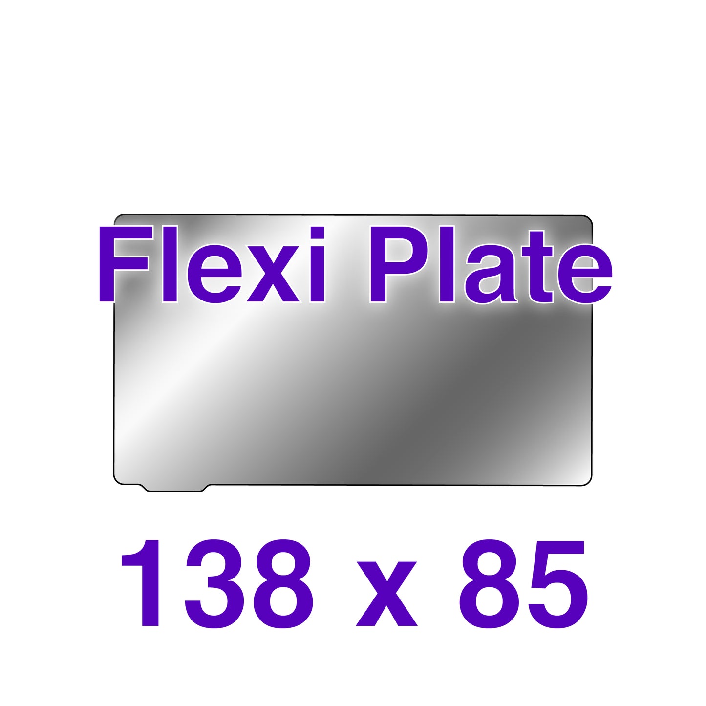 Flexi Plate - 138 x 85