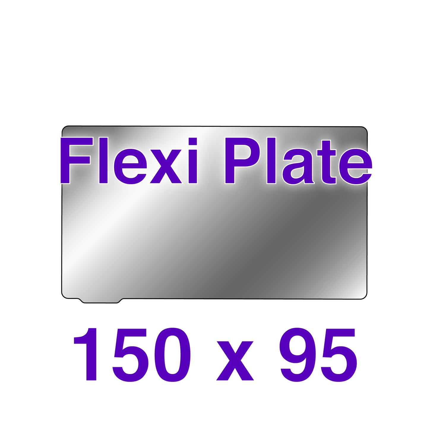 Flexi Plate - 150 x 95