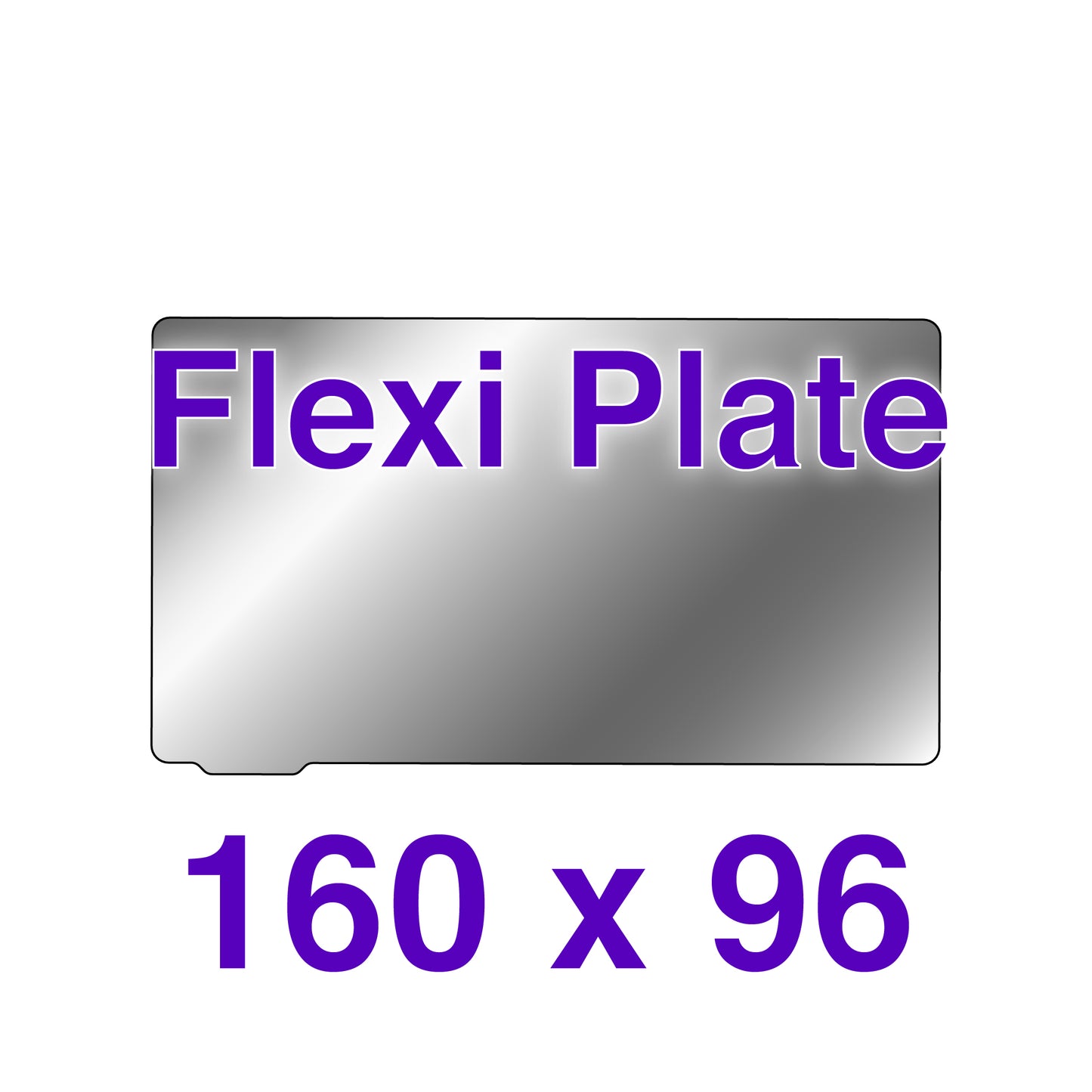 Flexi Plate - 160 x 96