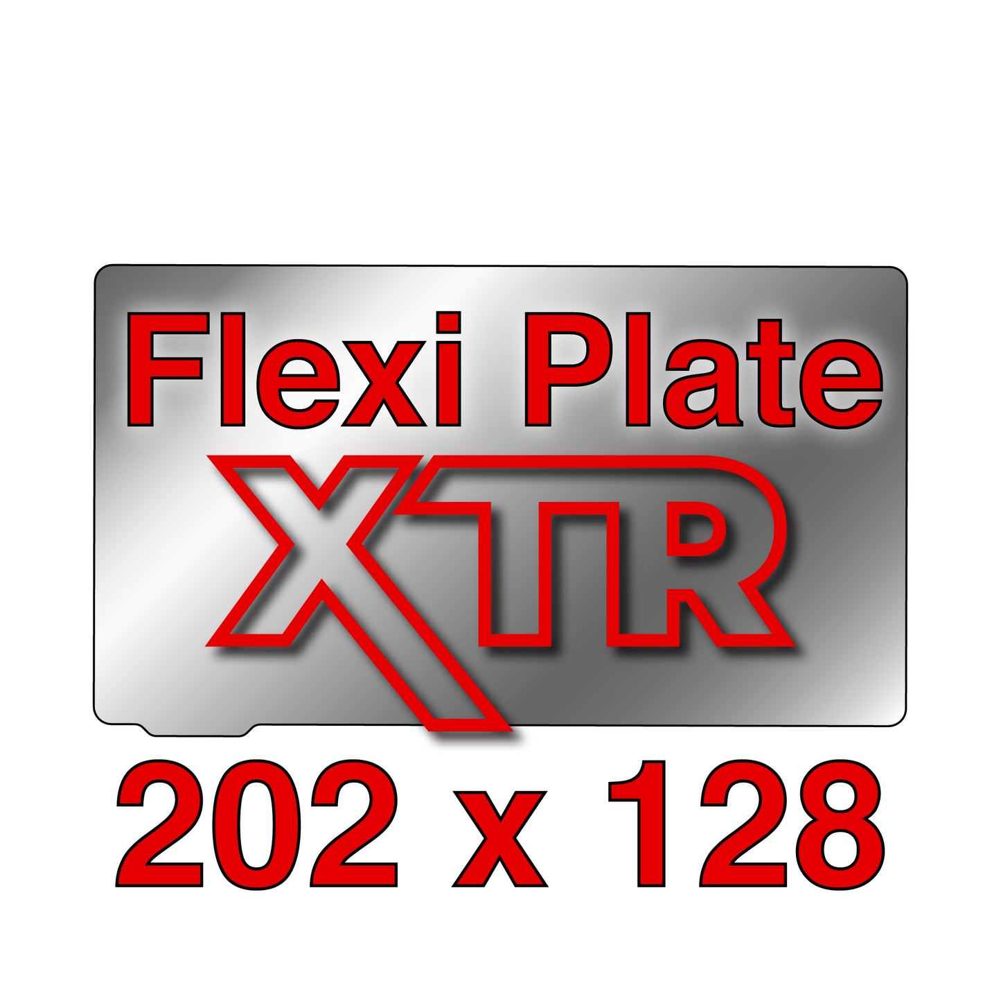 XTR Flexi Plate - 202 x 128