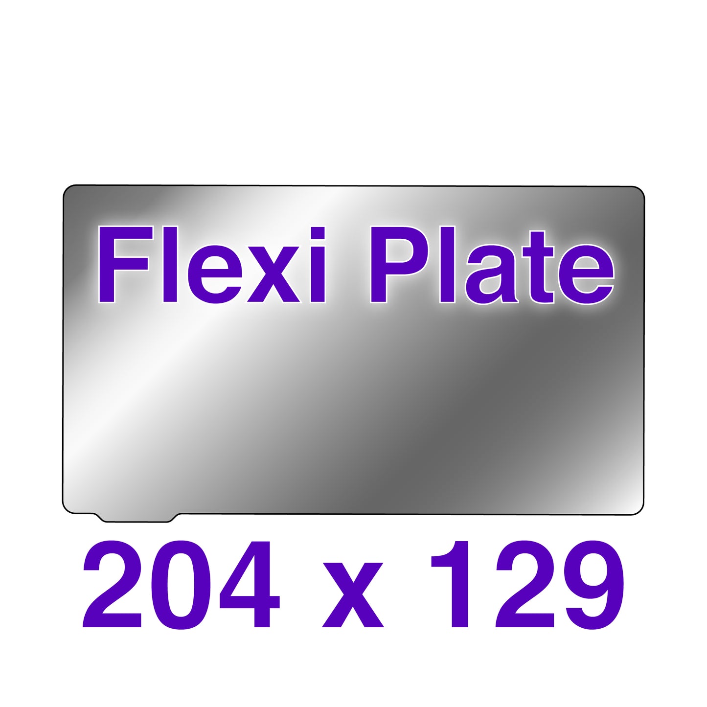 Flexi Plate - 204 x 129