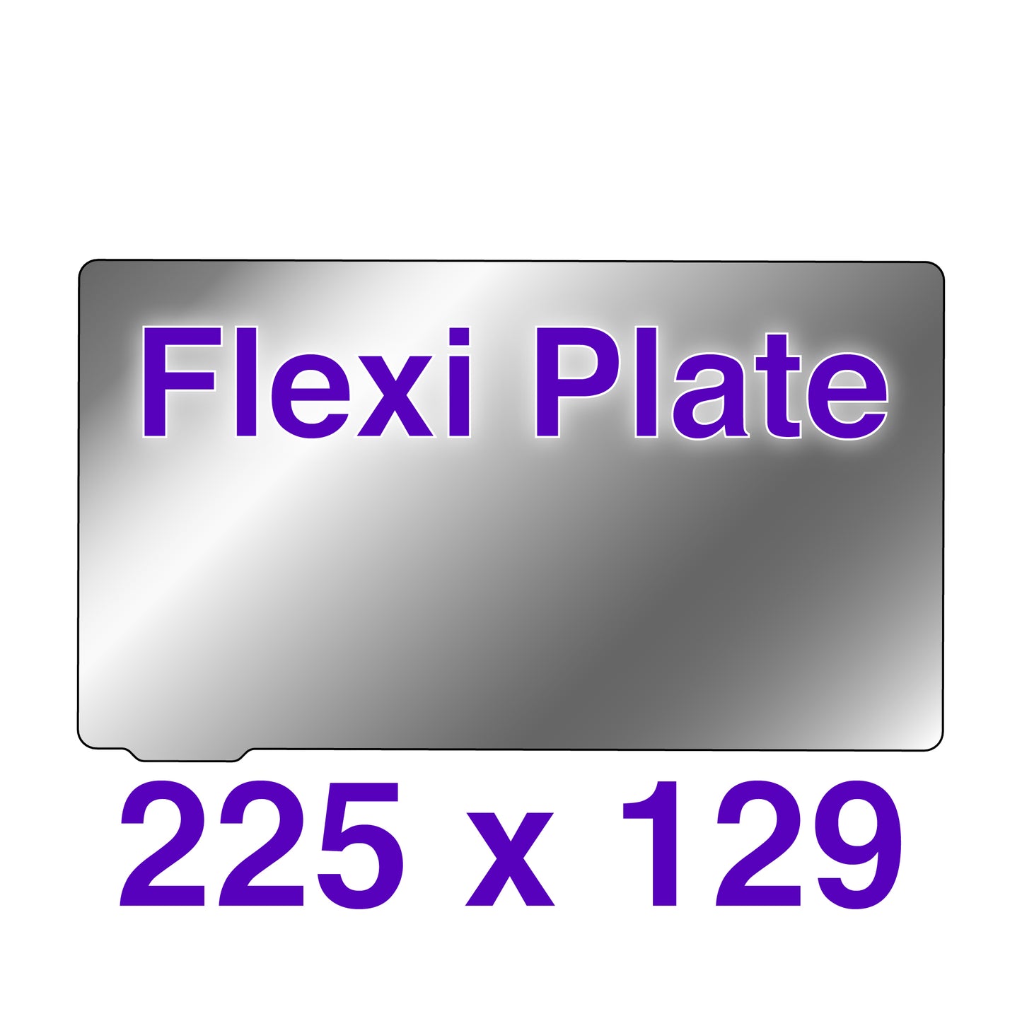 Flexi Plate - 225 x 129