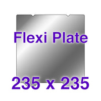 Flexi Plate with No Build Surface - 235 x 235 w/ Alignment Notches