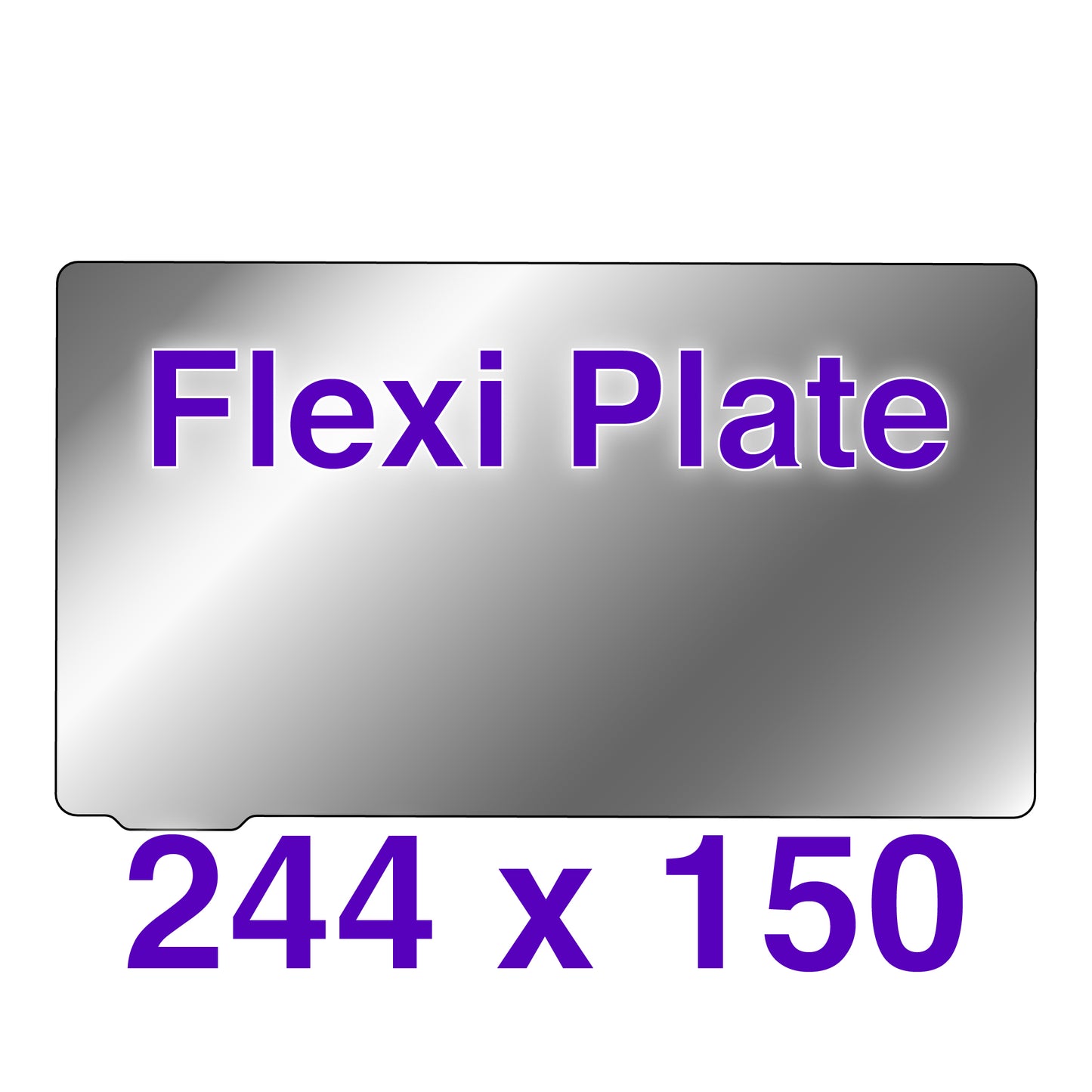 Flexi Plate - 244 x 150