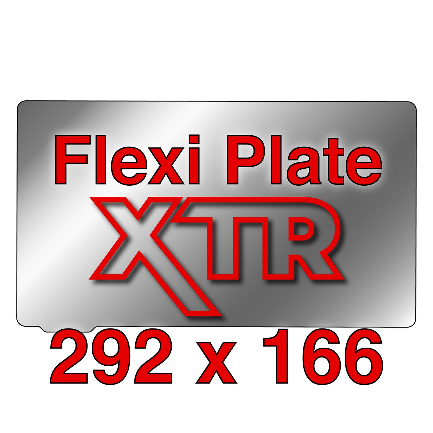 XTR Flexi Plate - 292 x 166