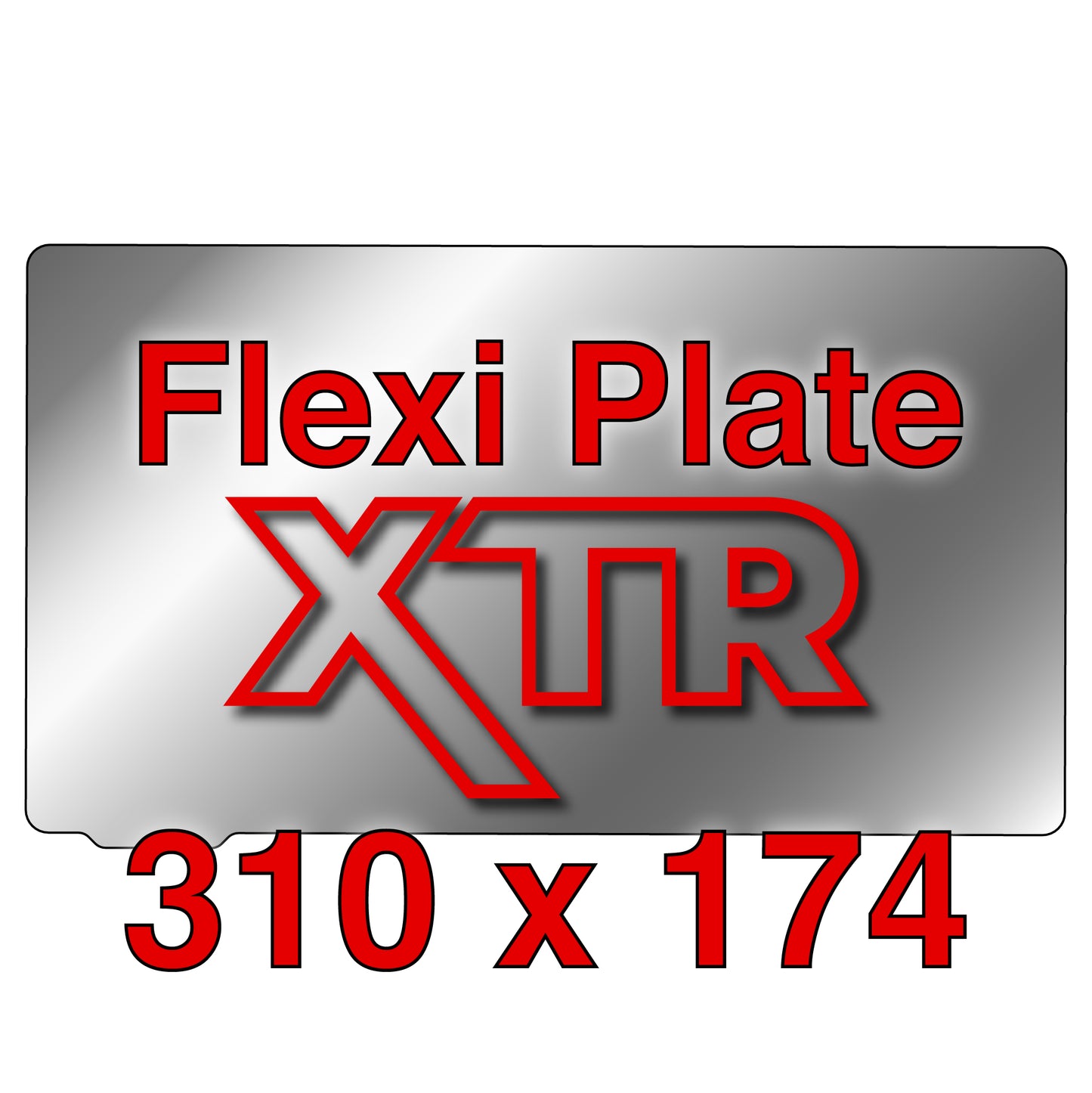 XTR Flexi Plate - 310 x 174