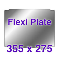 Flexi Plate with No Build Surface - 355 x 275 w/ Cut Out Corners
