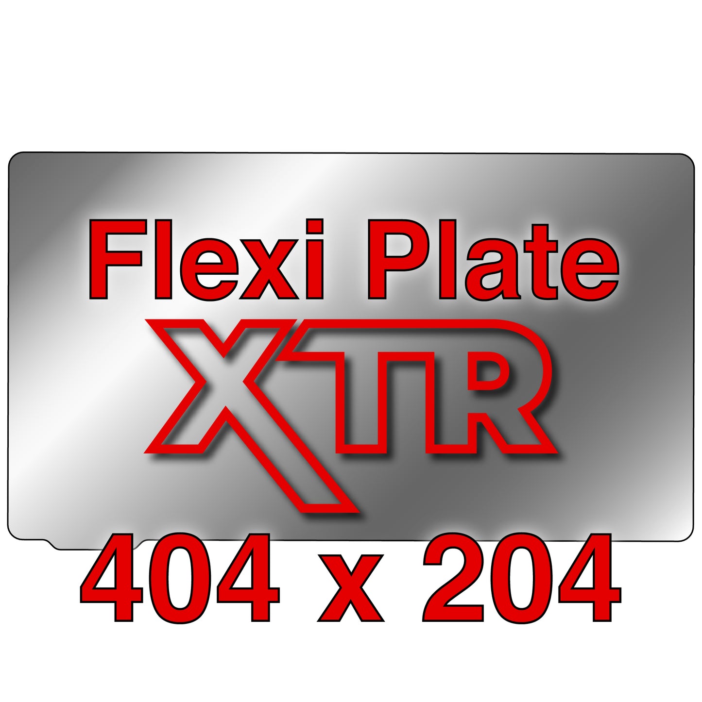 XTR Flexi Plate - 404 x 204