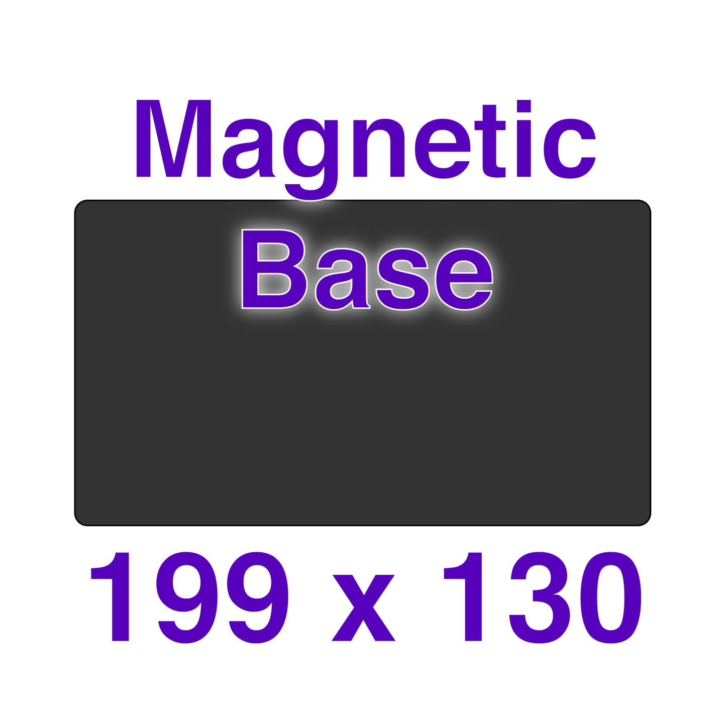 Magnetic Base - 199 x 130