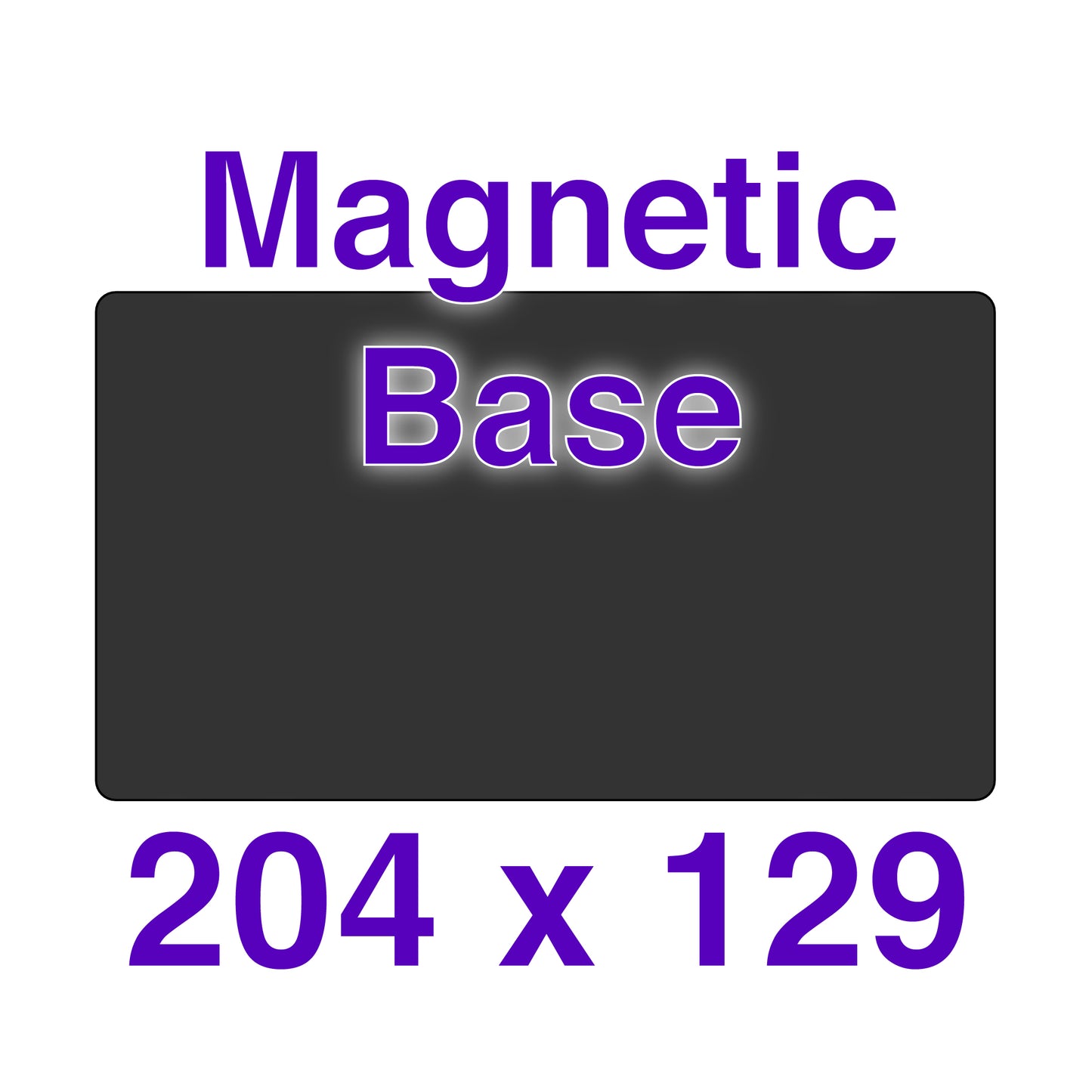 Magnetic Base - 204 x 129