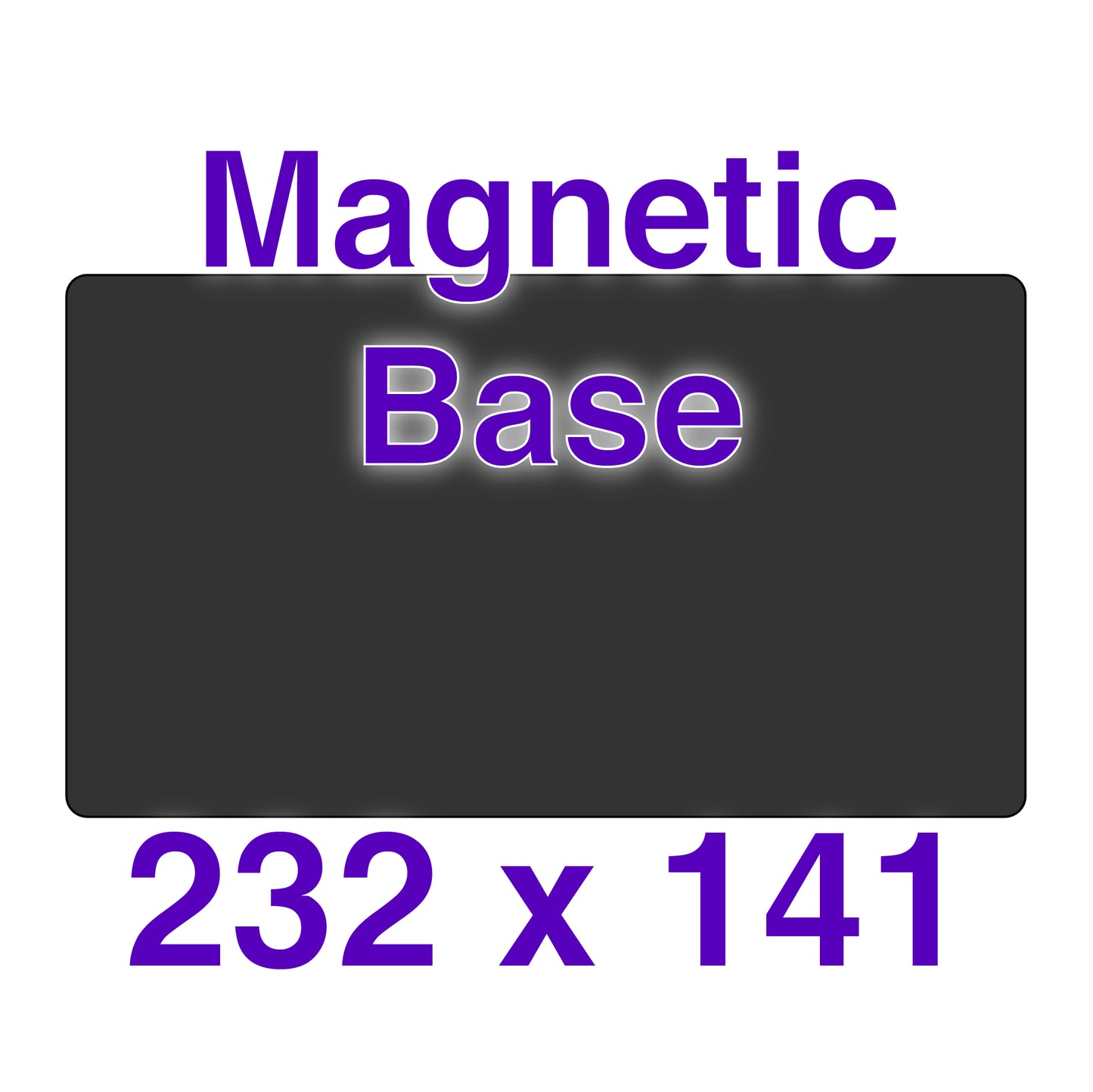 Magnetic Base - 232 x 141