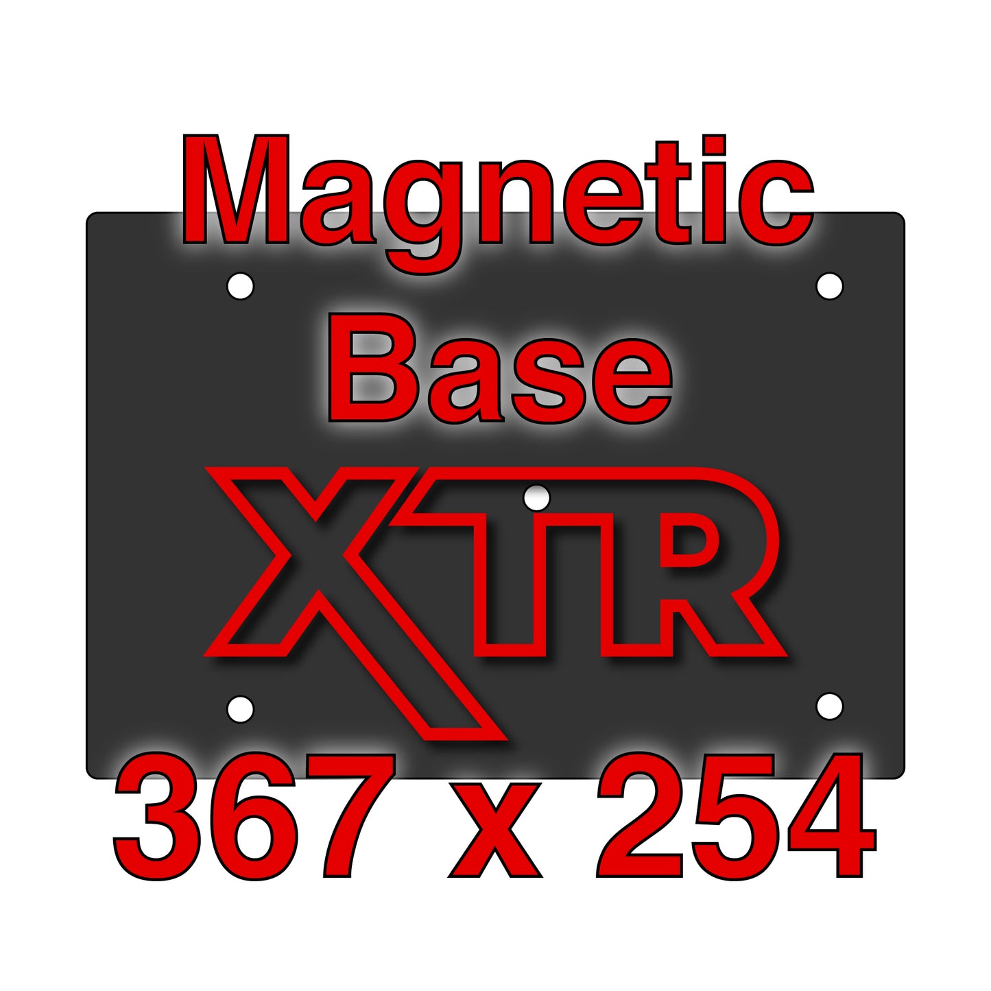 XTR Magnetic Base - 367 x 254