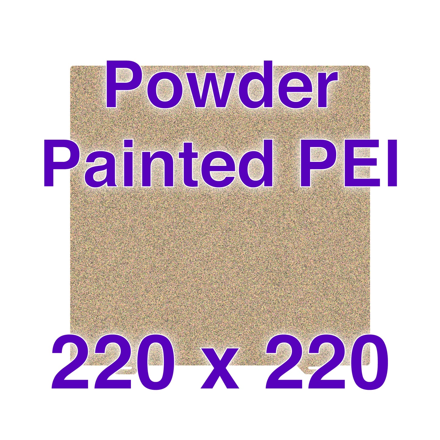 Flexi Plate with Textured ULTEM PEI - KLP1 - 220 x 220 (Square)