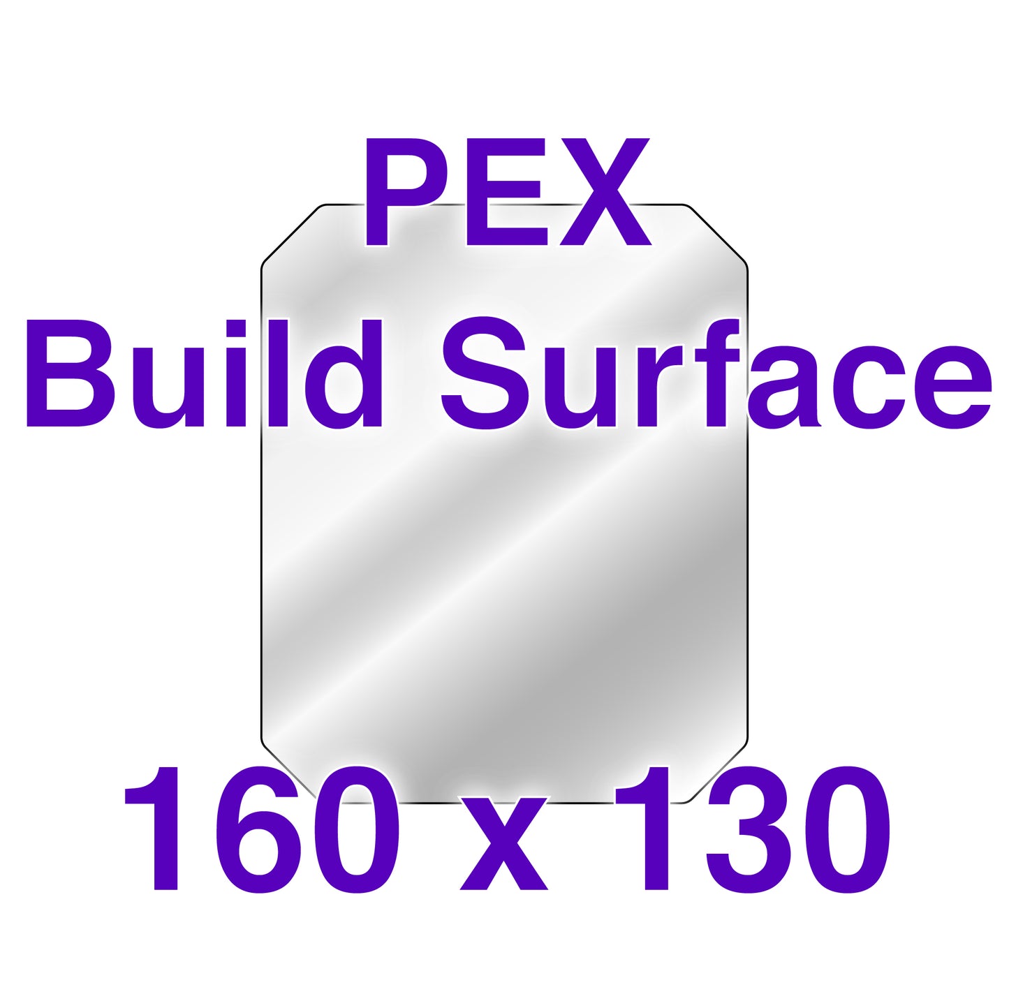 PEX Build Surface (0.19mm) - 160 x 130