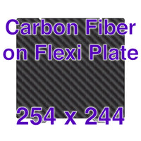 Flexi Plate with Carbon Fiber - Prusa i3 Series - 254 x 244