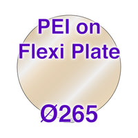Flexi Plate with PEI - FLSUN QQ-S Pro and WASP 2040 - Ø265
