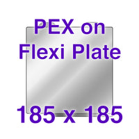 Flexi Plate with PEX - Prusa Mini* and Rat Rig V-Minion - 185 x 185