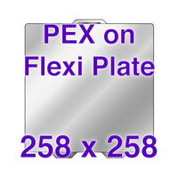 Flexi Plate with PEX - Bambu Lab A1, X1 Series, P1 Series - 258 x 258