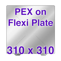 Flexi Plate with PEX - Creality CR-10 & CR-10S - 310 x 310