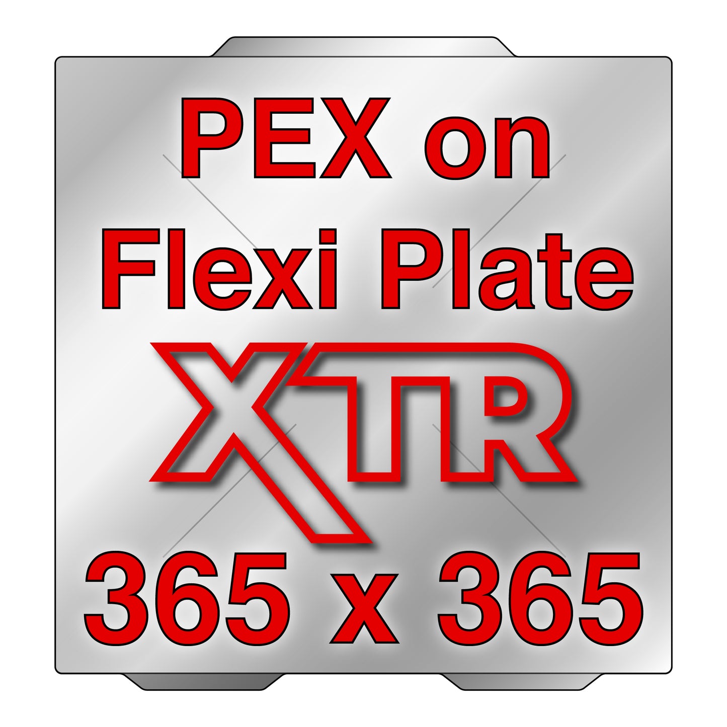 XTR Flexi Plate with PEX - Prusa XL - 365 x 365