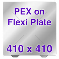 Flexi Plate with PEX - Creality CR-10S4 and VORON Core XY - 410 x 410