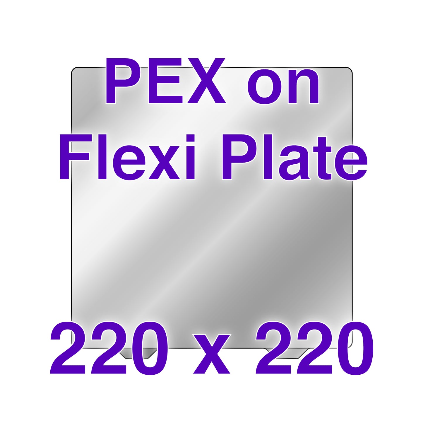 Flexi Plate with PEX - Kingroon KLP1 - 220 x 220 (Square)